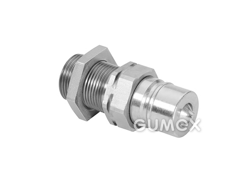 Vsuvka rýchlospojky  HP12, vonkajší závit predĺžený M18x1,5 L, 250bar, oceľ